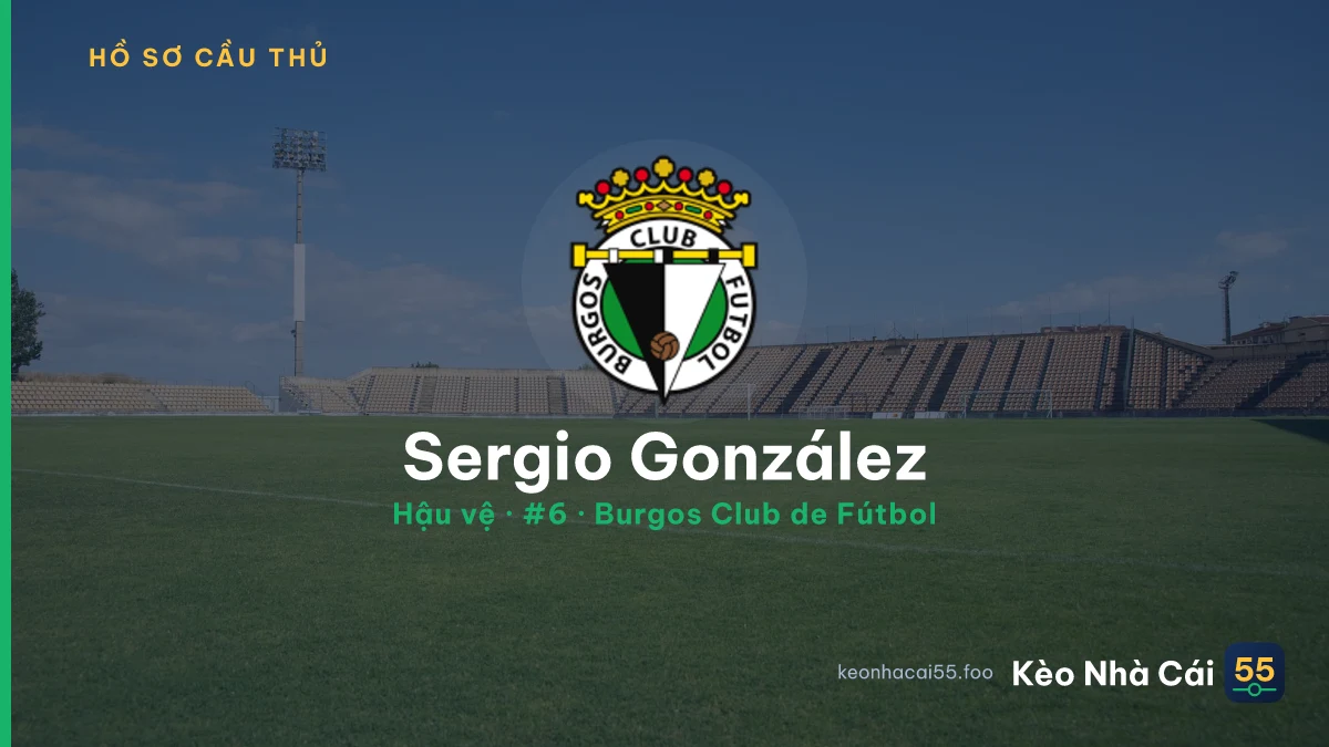 Sergio González — Burgos Club de Fútbol