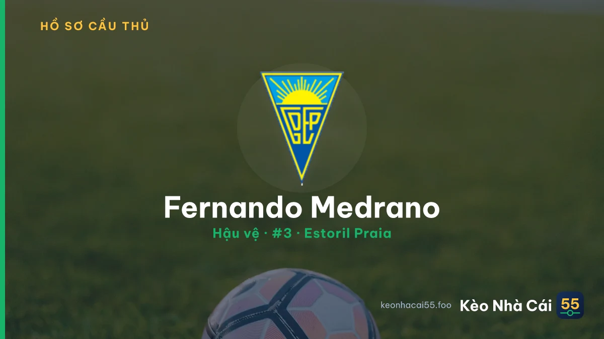 Fernando Medrano — Estoril Praia