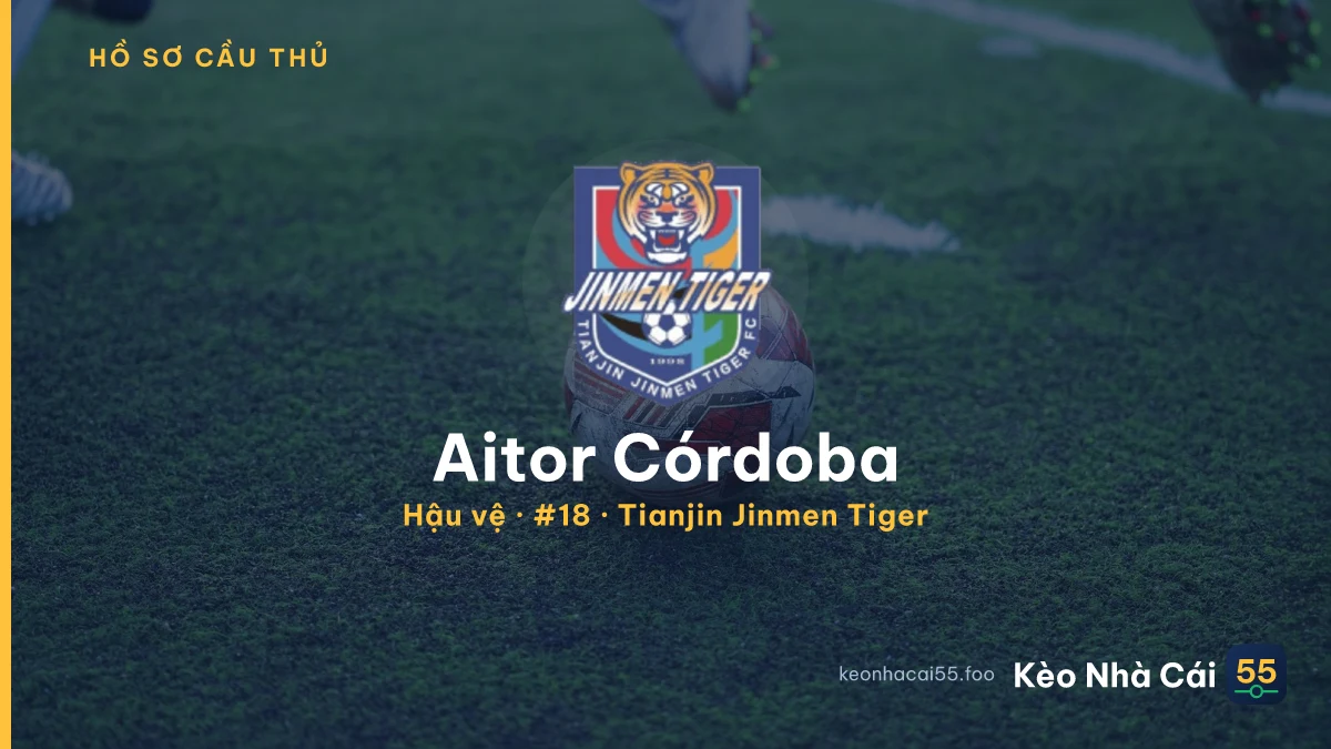 Aitor Córdoba — Tianjin Jinmen Tiger