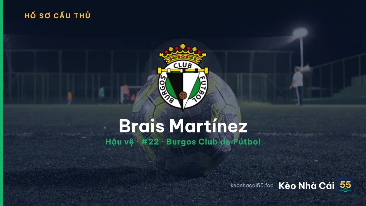 Brais Martínez — Burgos Club de Fútbol