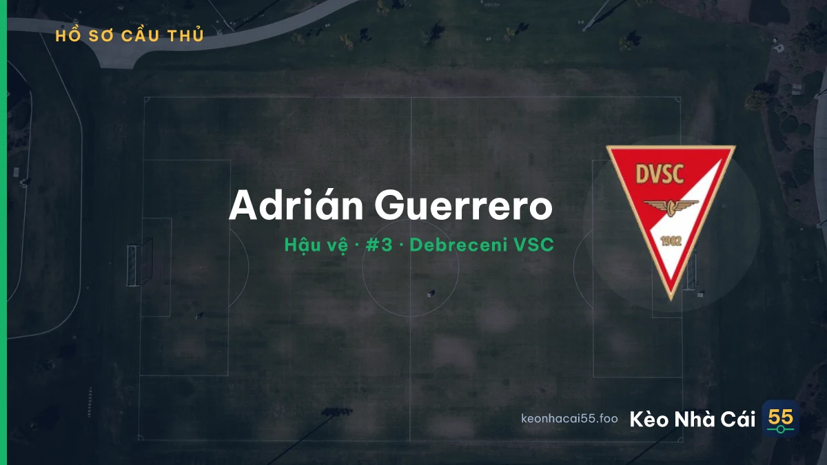 Adrián Guerrero — Debreceni VSC
