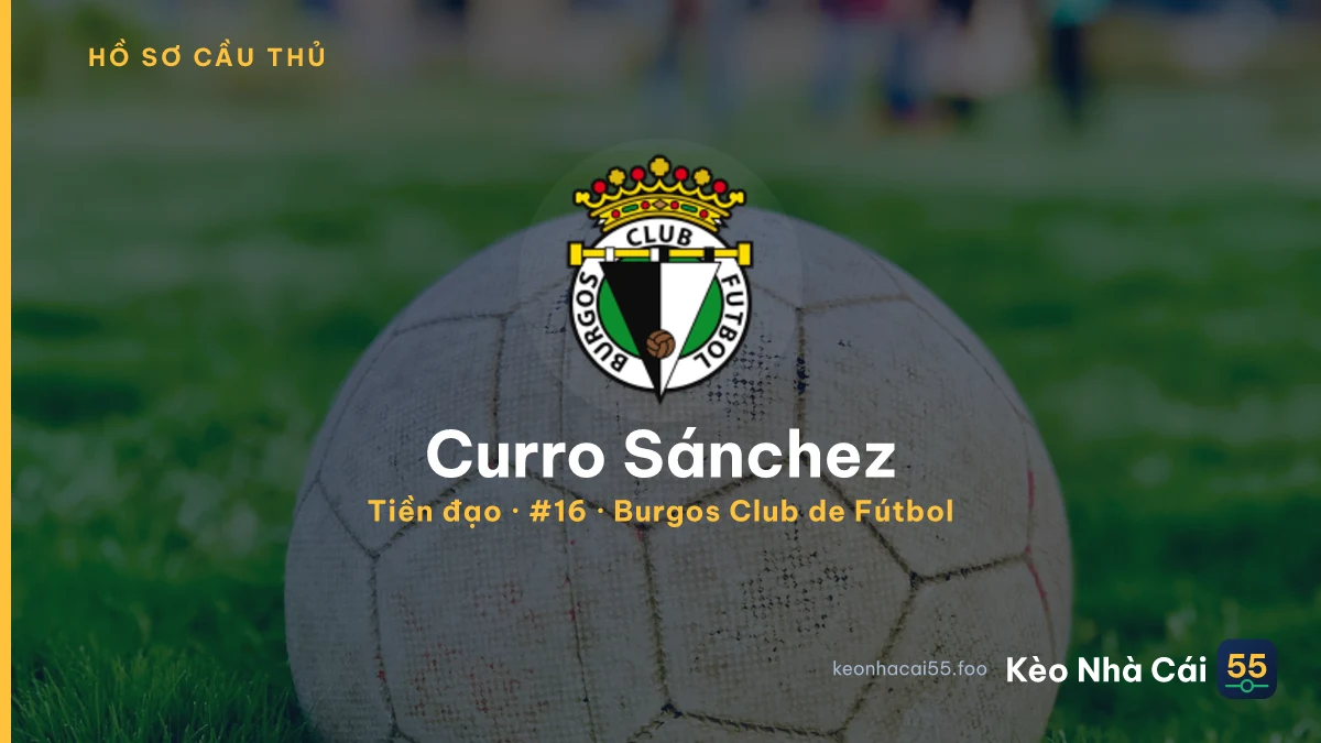 Curro Sánchez — Burgos Club de Fútbol