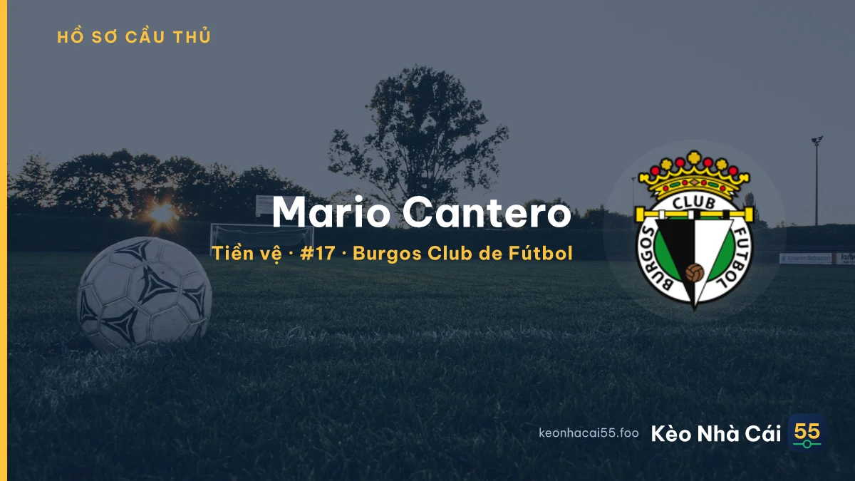 Mario Cantero — Burgos Club de Fútbol