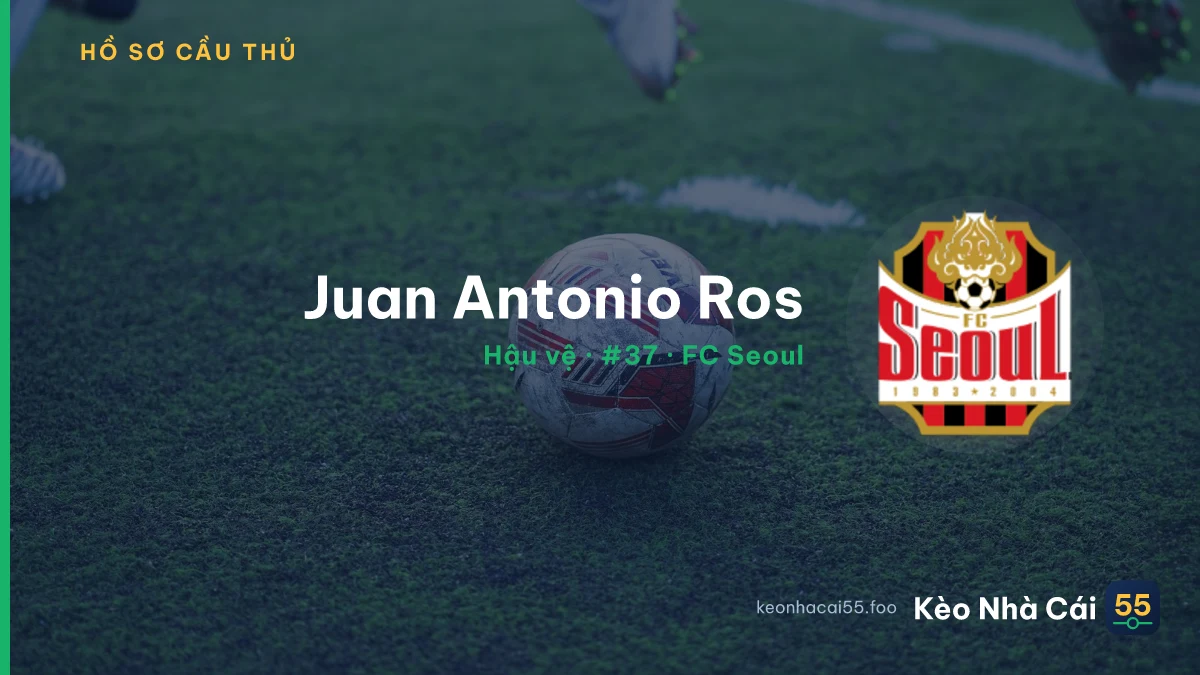 Juan Antonio Ros — FC Seoul
