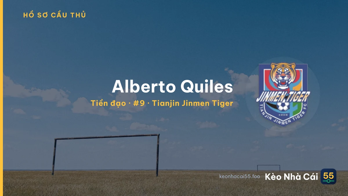 Alberto Quiles — Tianjin Jinmen Tiger