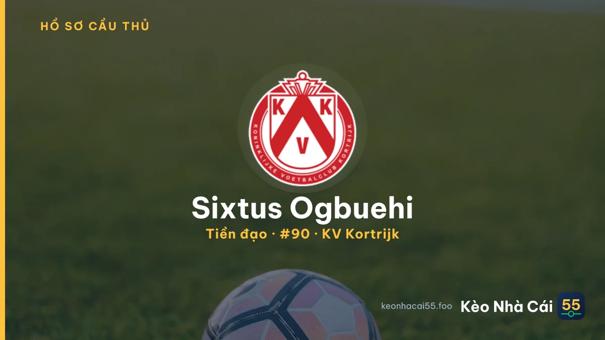 Sixtus Ogbuehi — KV Kortrijk