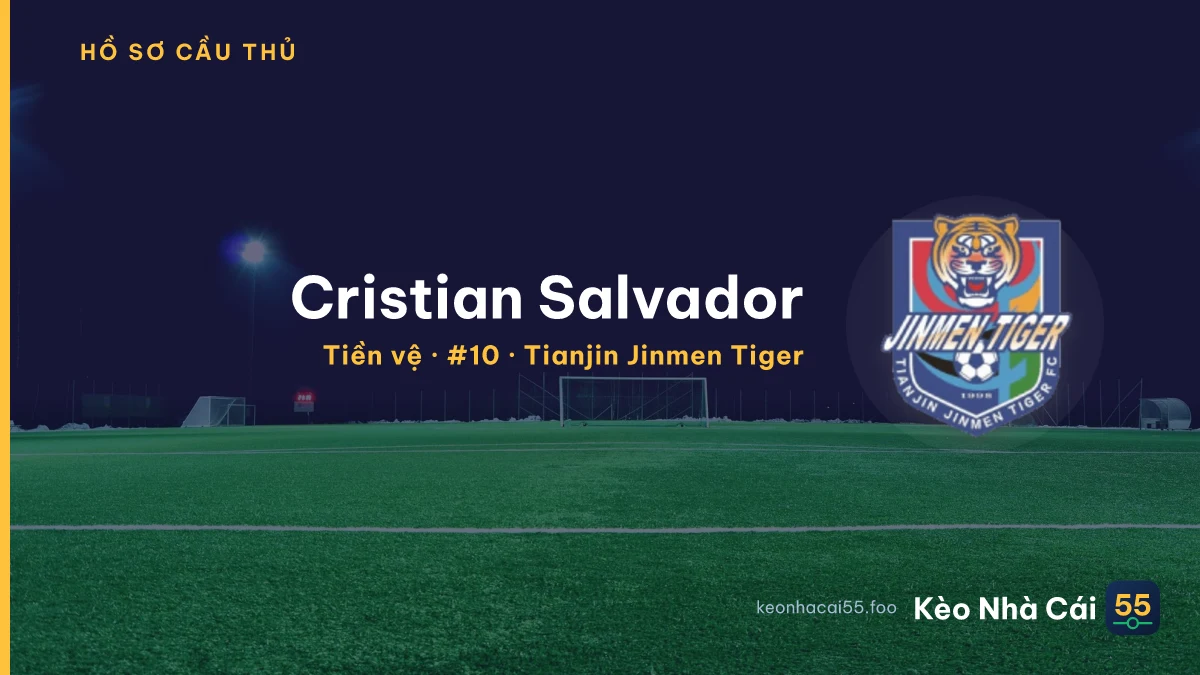 Cristian Salvador — Tianjin Jinmen Tiger