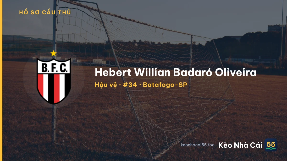 Hebert Willian  Badaró Oliveira — Botafogo-SP