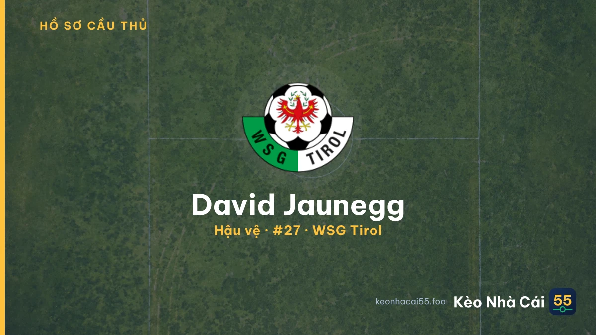 David Jaunegg — WSG Tirol