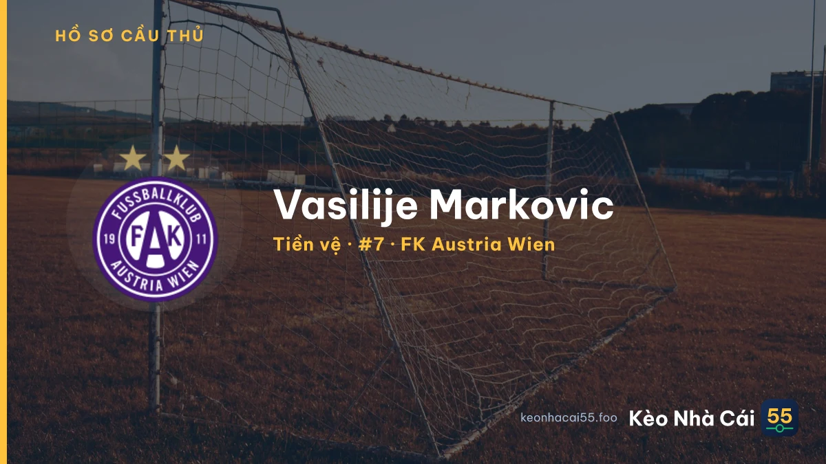 Vasilije Markovic — FK Austria Wien