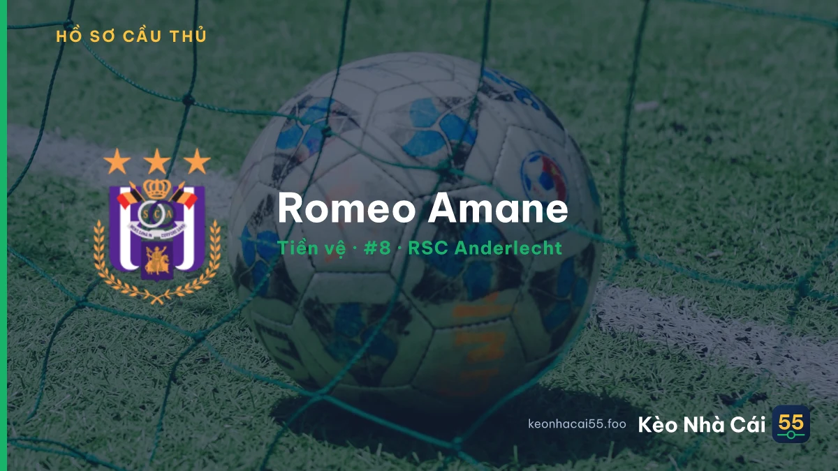 Romeo Amane — RSC Anderlecht