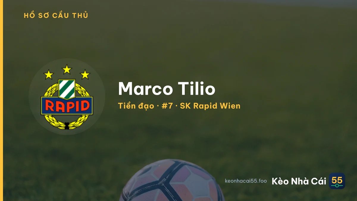 Marco Tilio — SK Rapid Wien