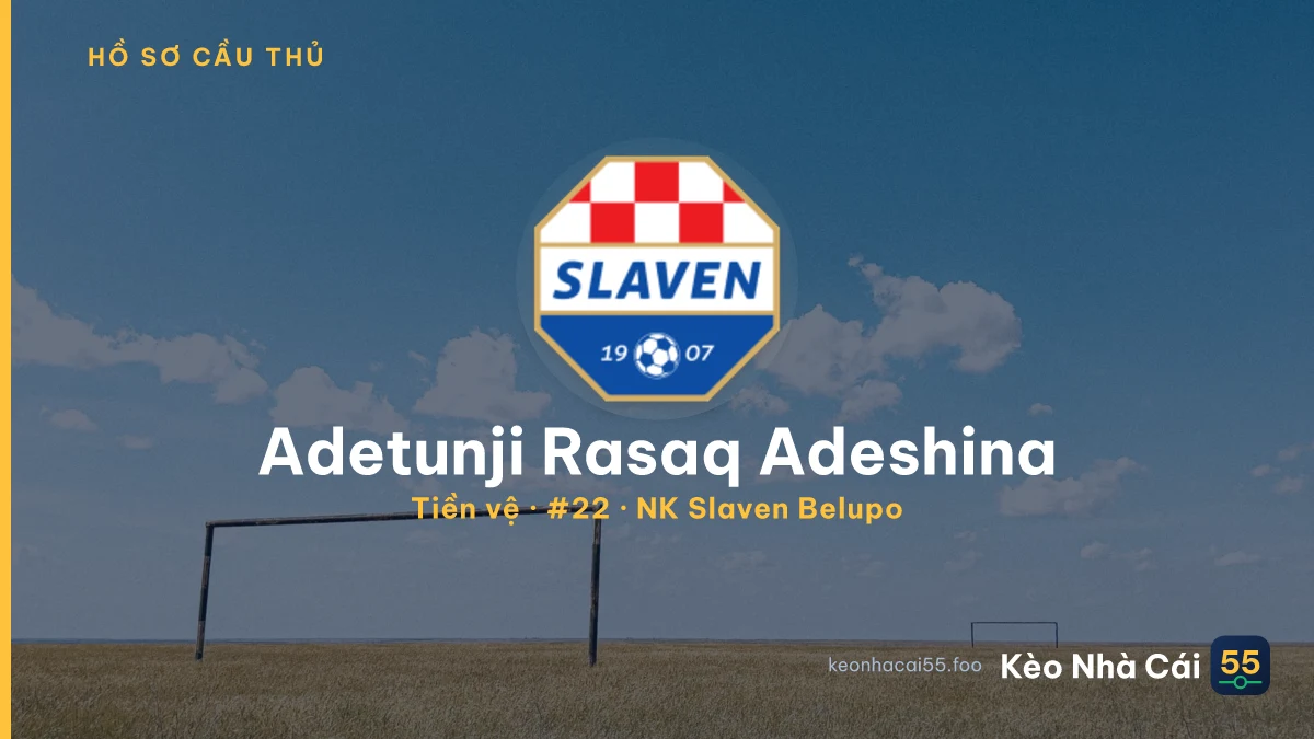 Adetunji Rasaq Adeshina — NK Slaven Belupo