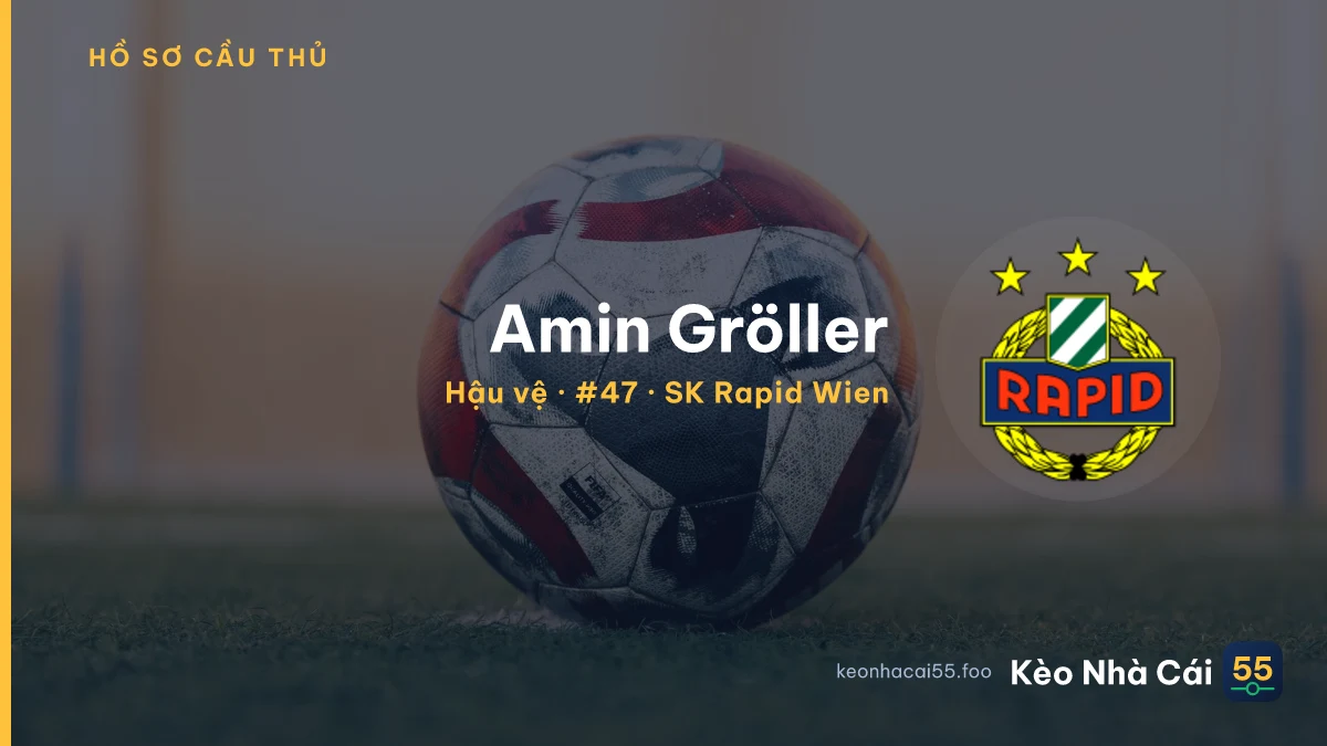 Amin Gröller — SK Rapid Wien