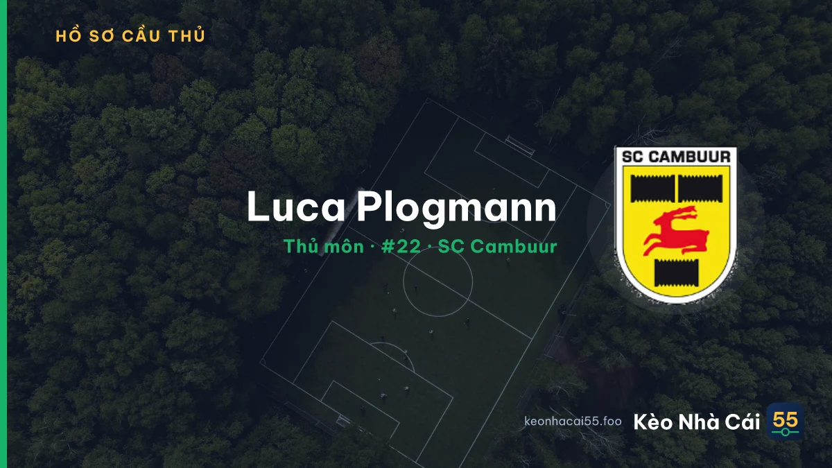 Luca Plogmann — SC Cambuur