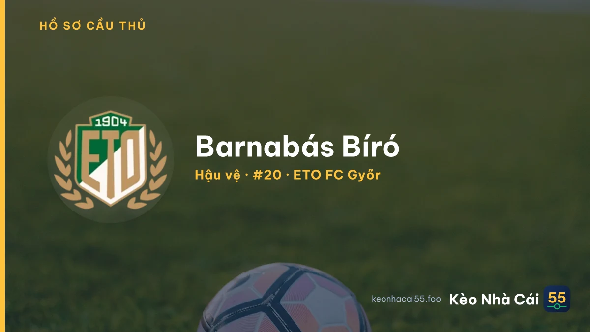 Barnabás Bíró — ETO FC Győr