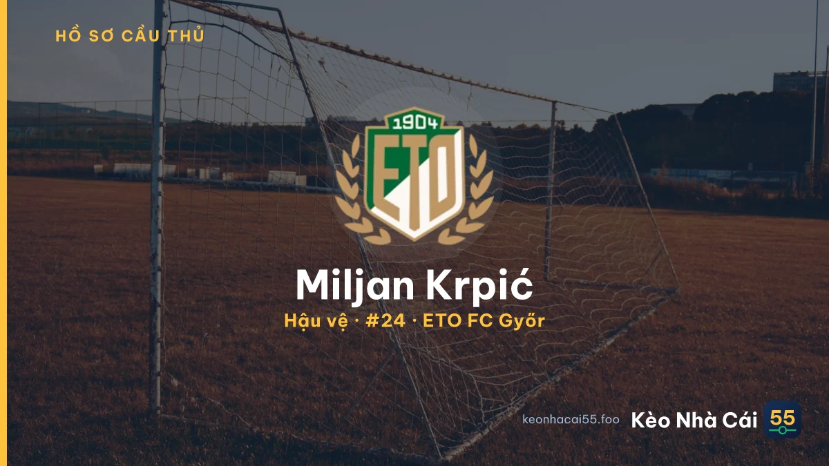 Miljan Krpić — ETO FC Győr