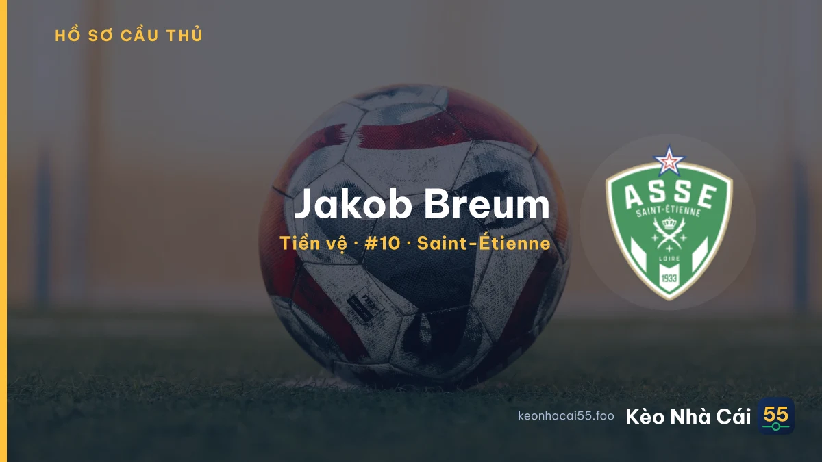 Jakob Breum — Saint-Étienne