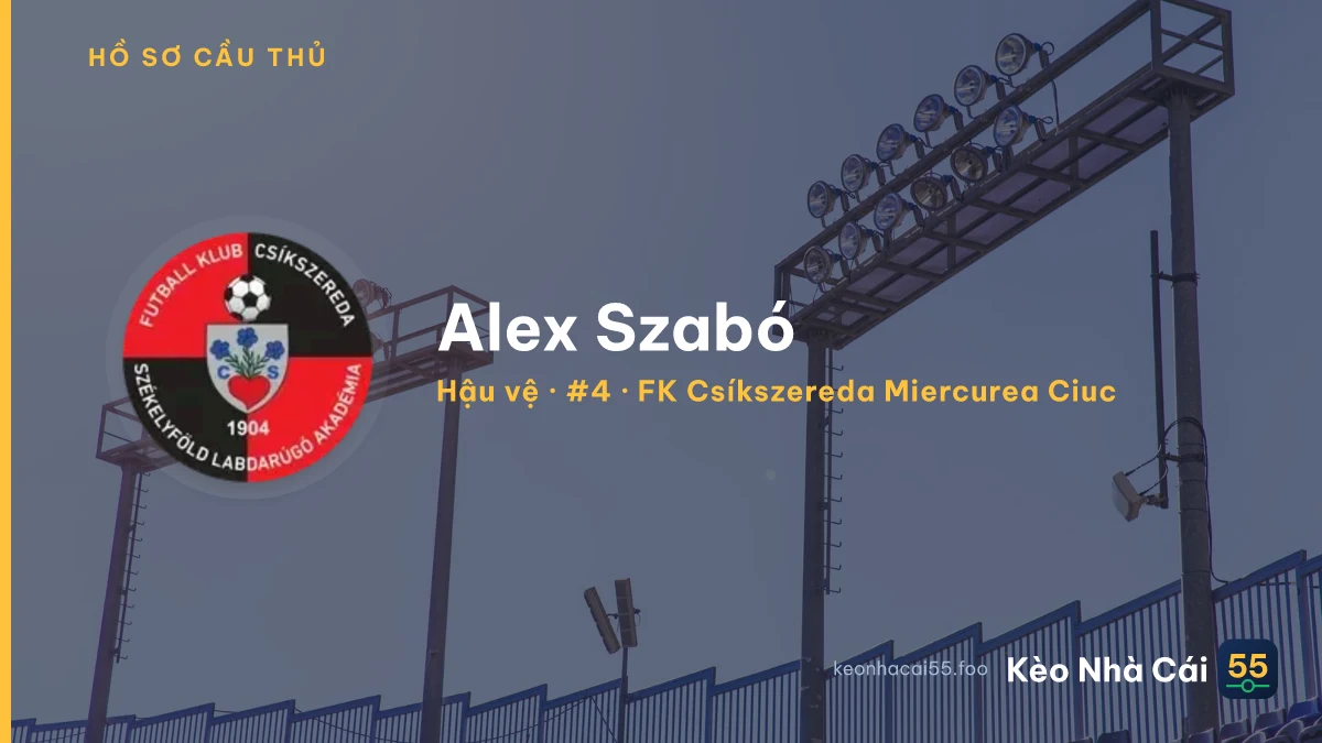 Alex Szabó — FK Csíkszereda Miercurea Ciuc