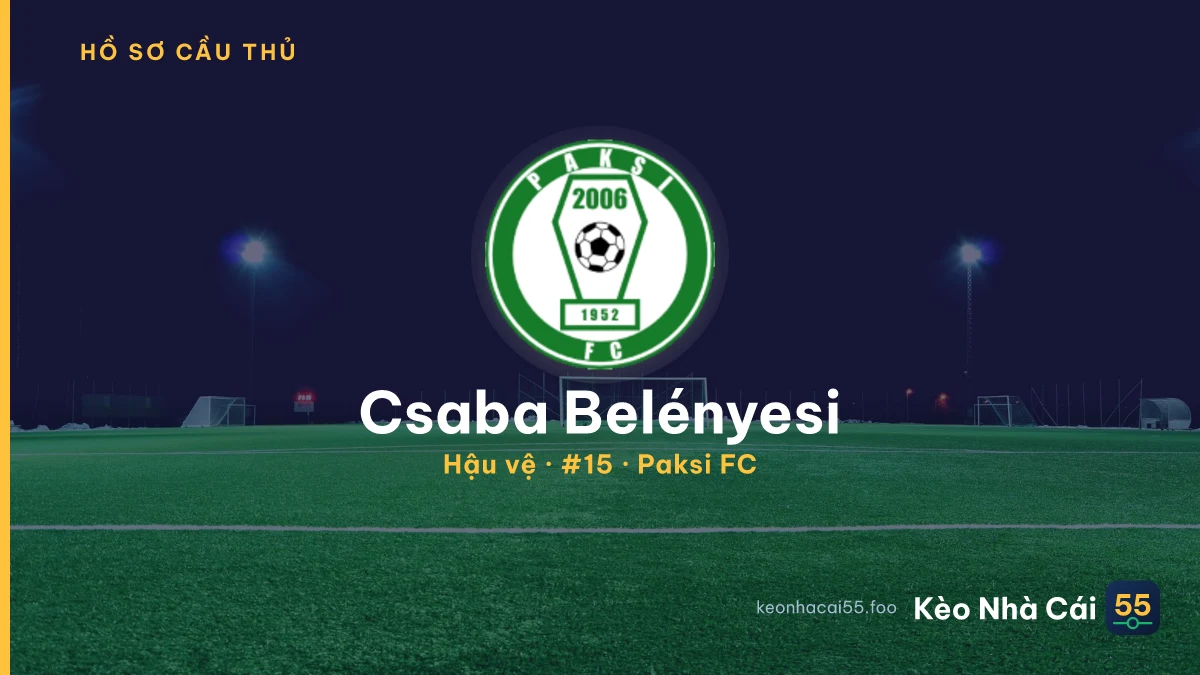 Csaba Belényesi — Paksi FC