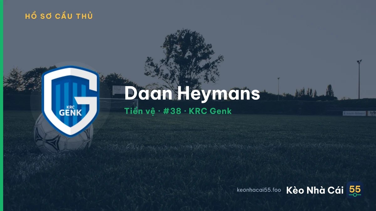 Daan Heymans — KRC Genk