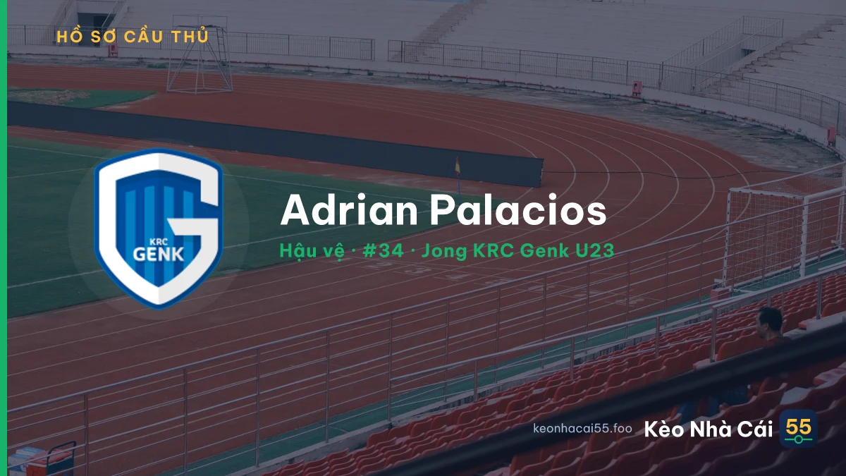 Adrian Palacios — Jong KRC Genk U23