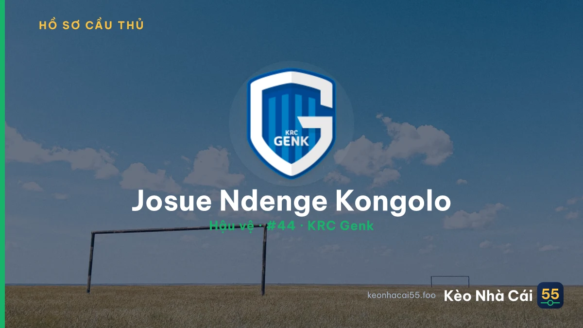 Josue Ndenge Kongolo — KRC Genk