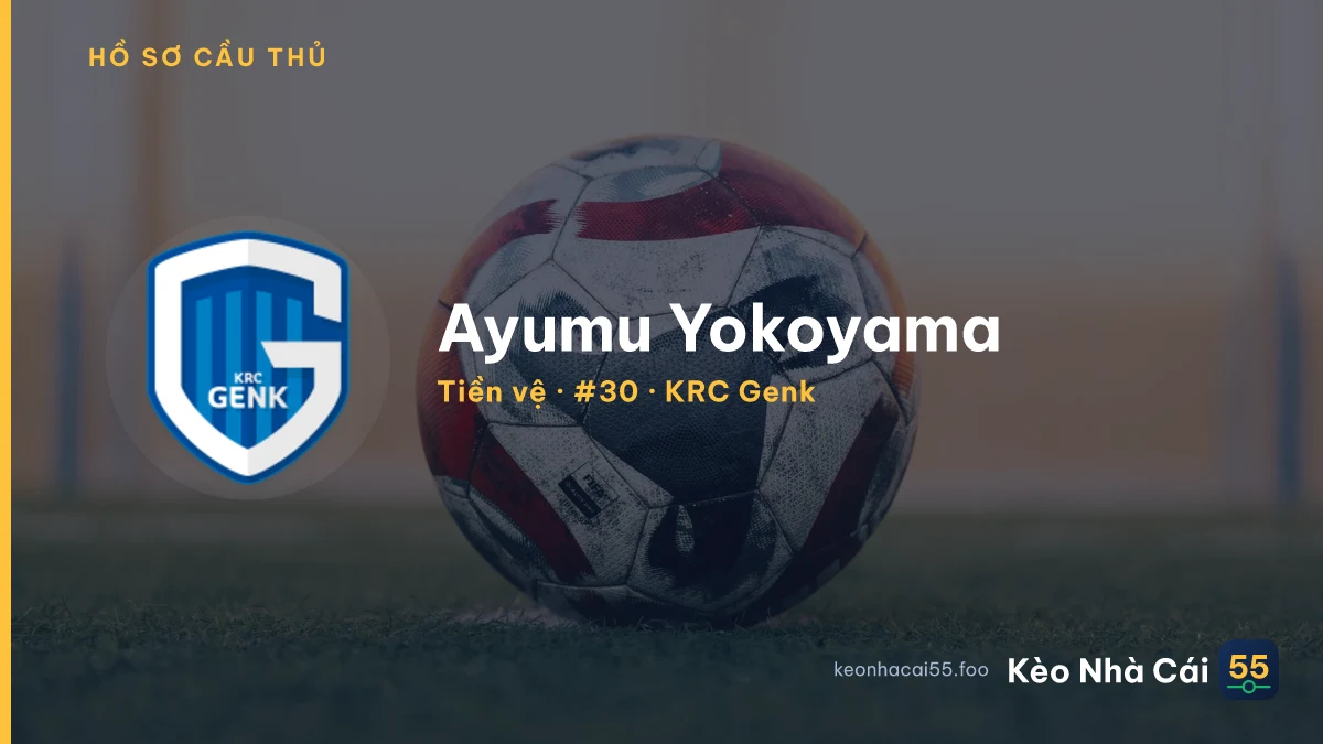 Ayumu Yokoyama — KRC Genk
