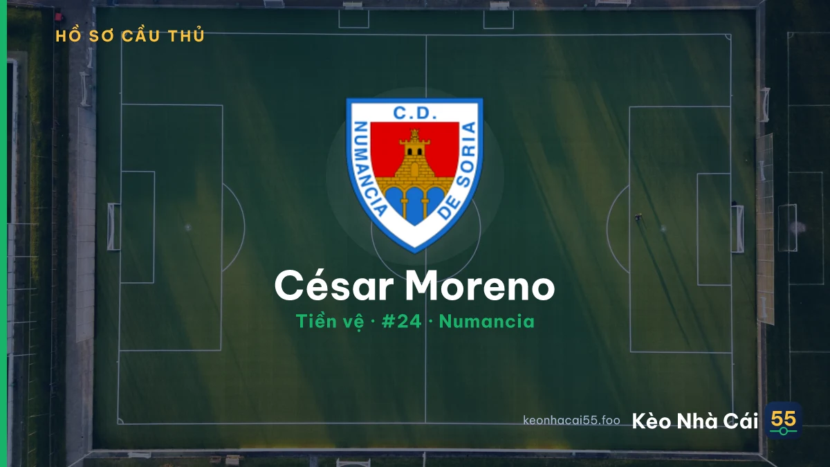 César Moreno — Numancia