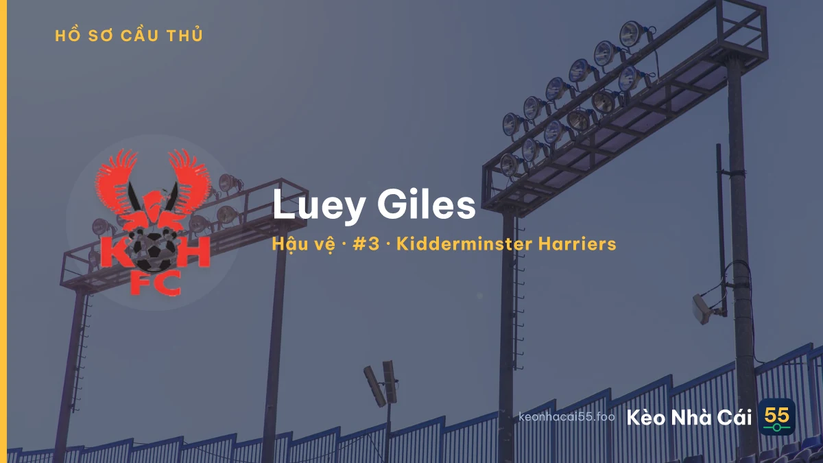 Luey Giles — Kidderminster Harriers
