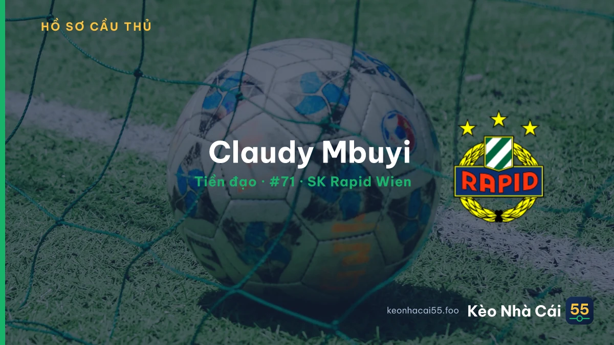 Claudy Mbuyi — SK Rapid Wien