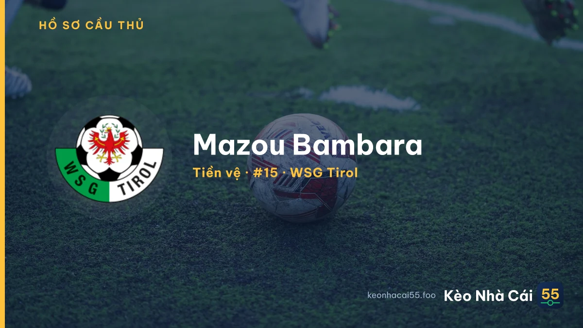 Mazou Bambara — WSG Tirol