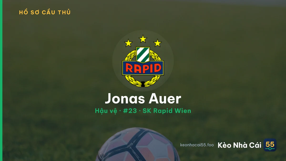 Jonas Auer — SK Rapid Wien