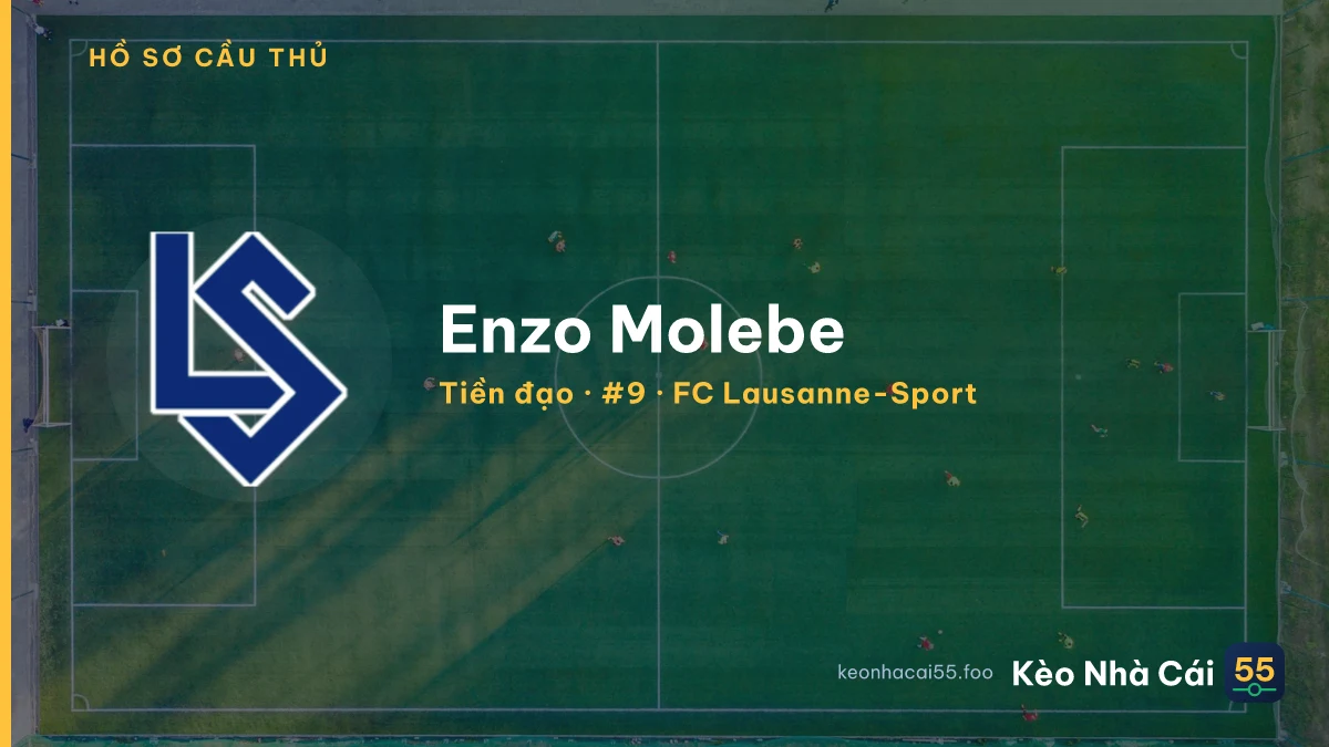 Enzo Molebe — FC Lausanne-Sport