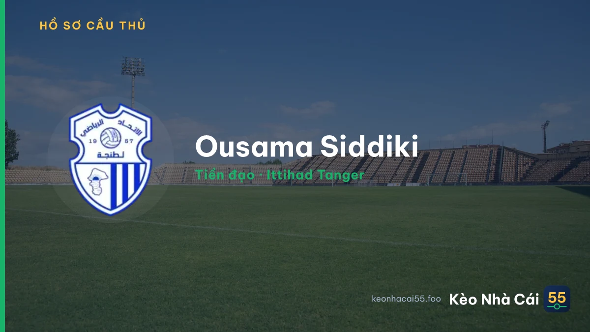 Ousama Siddiki — Ittihad Tanger
