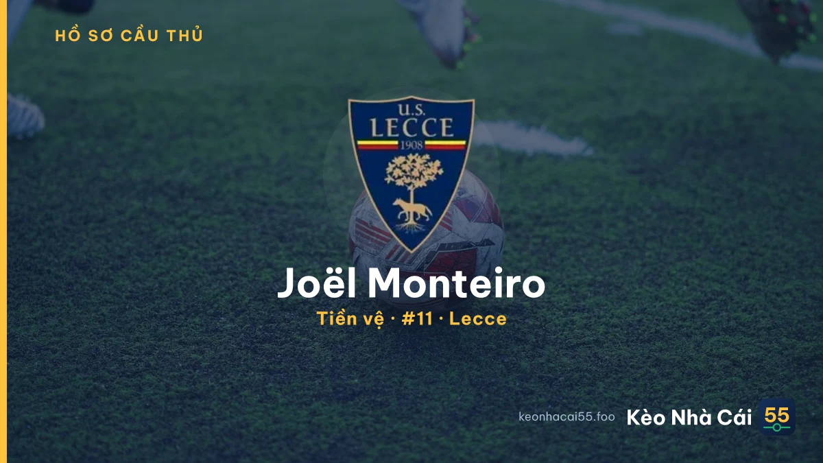 Joël Monteiro — Lecce