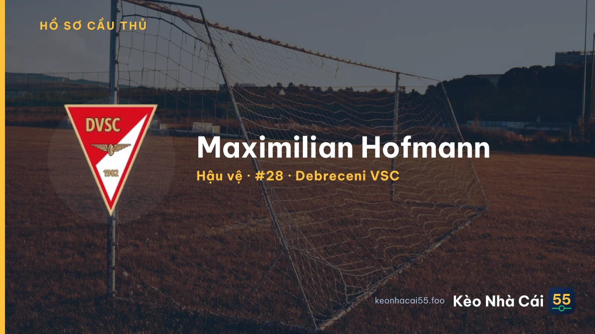 Maximilian Hofmann — Debreceni VSC