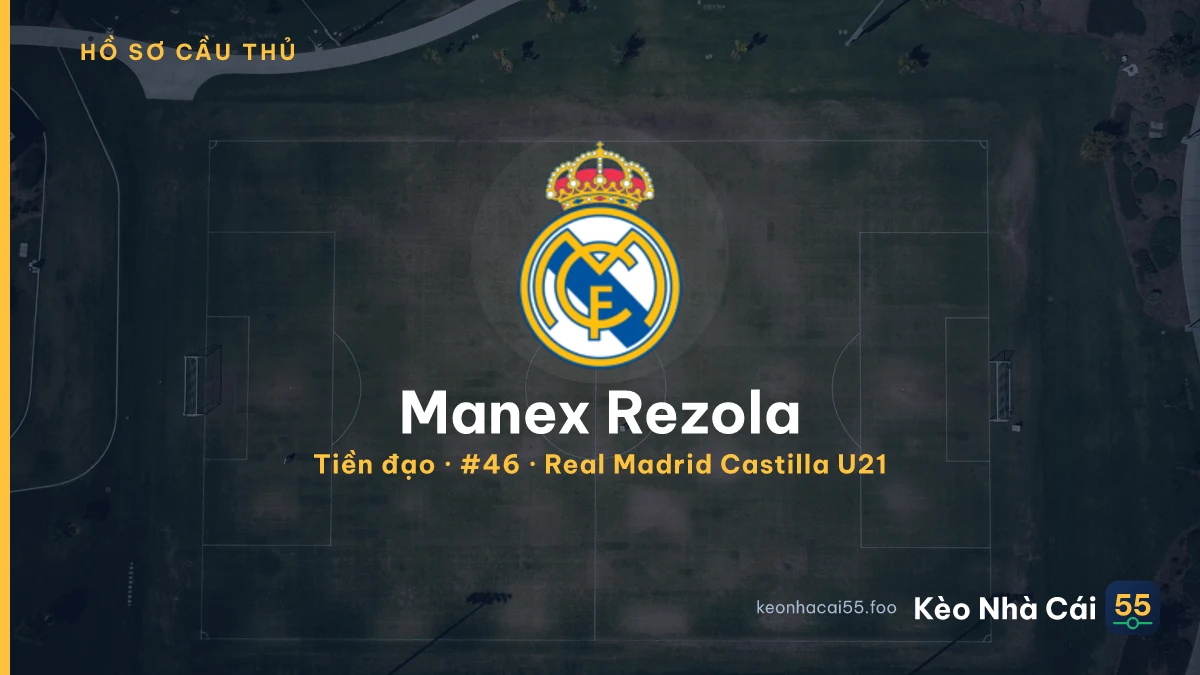 Manex Rezola — Real Madrid Castilla U21