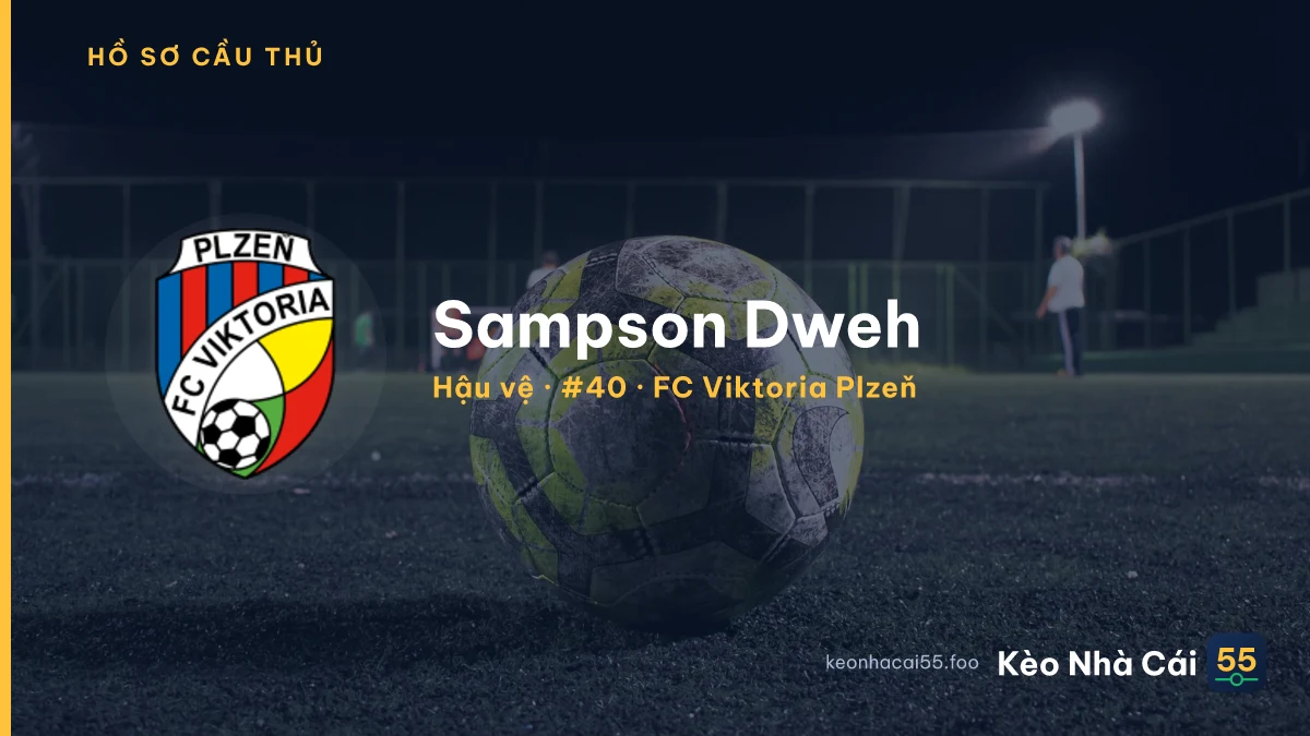 Sampson Dweh — FC Viktoria Plzeň