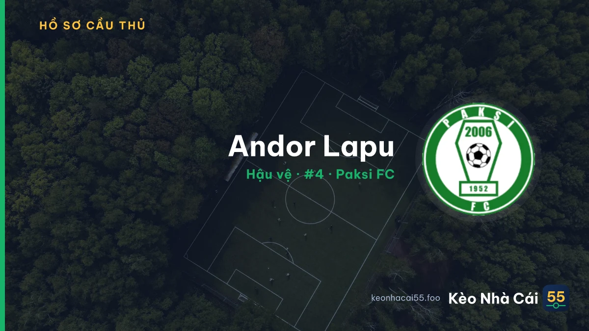 Andor Lapu — Paksi FC