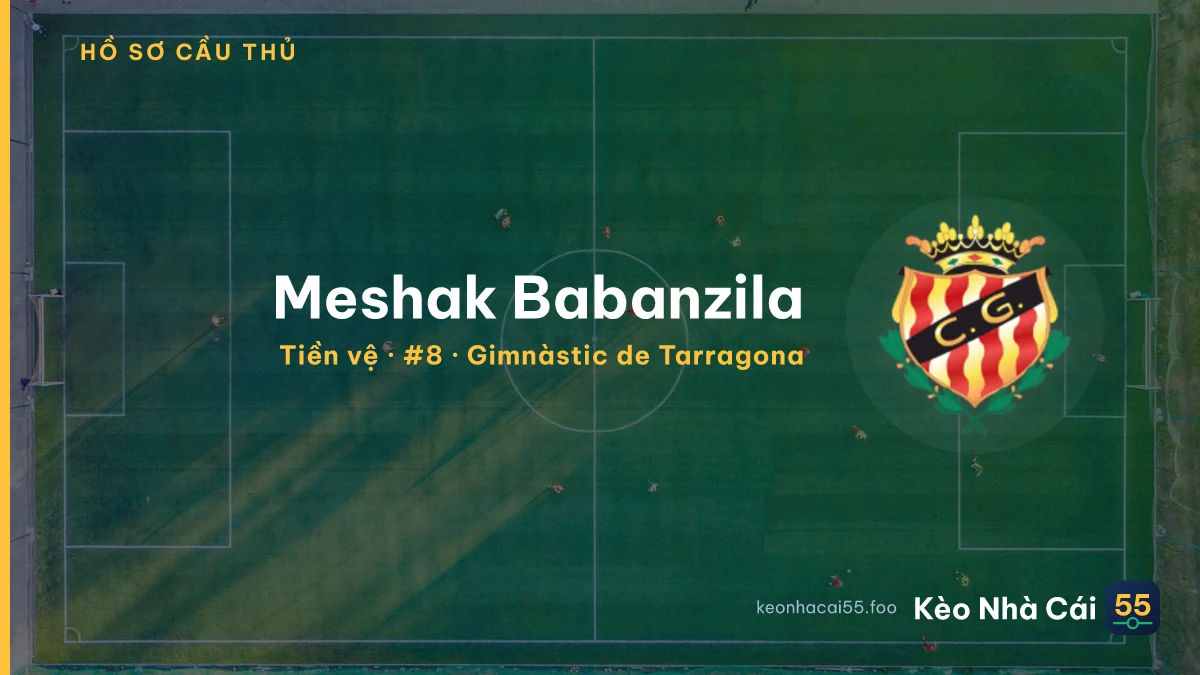 Meshak Babanzila — Gimnàstic de Tarragona