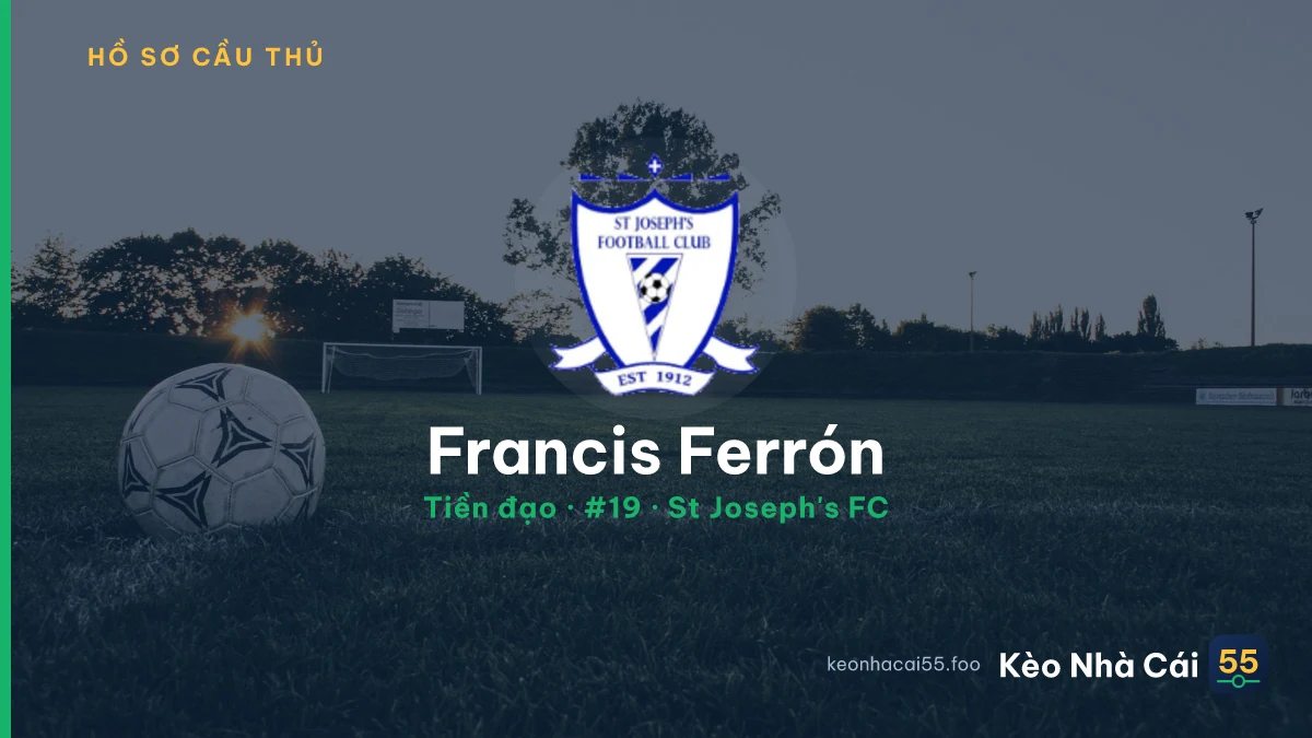 Francis Ferrón — St Joseph's FC