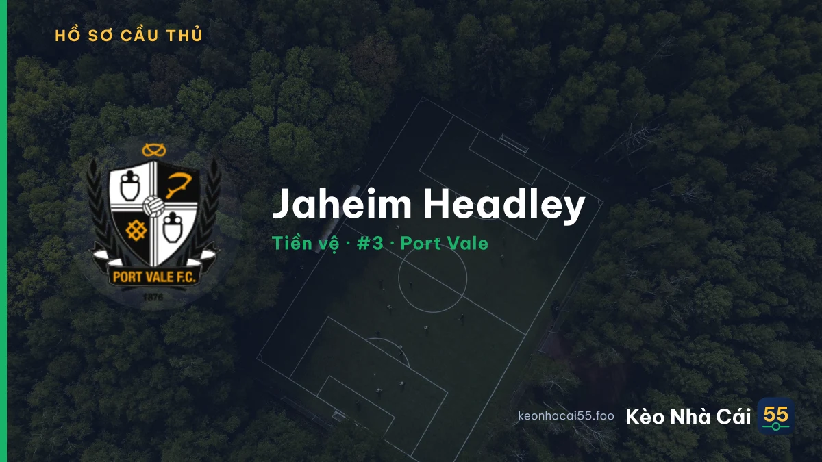 Jaheim Headley — Port Vale