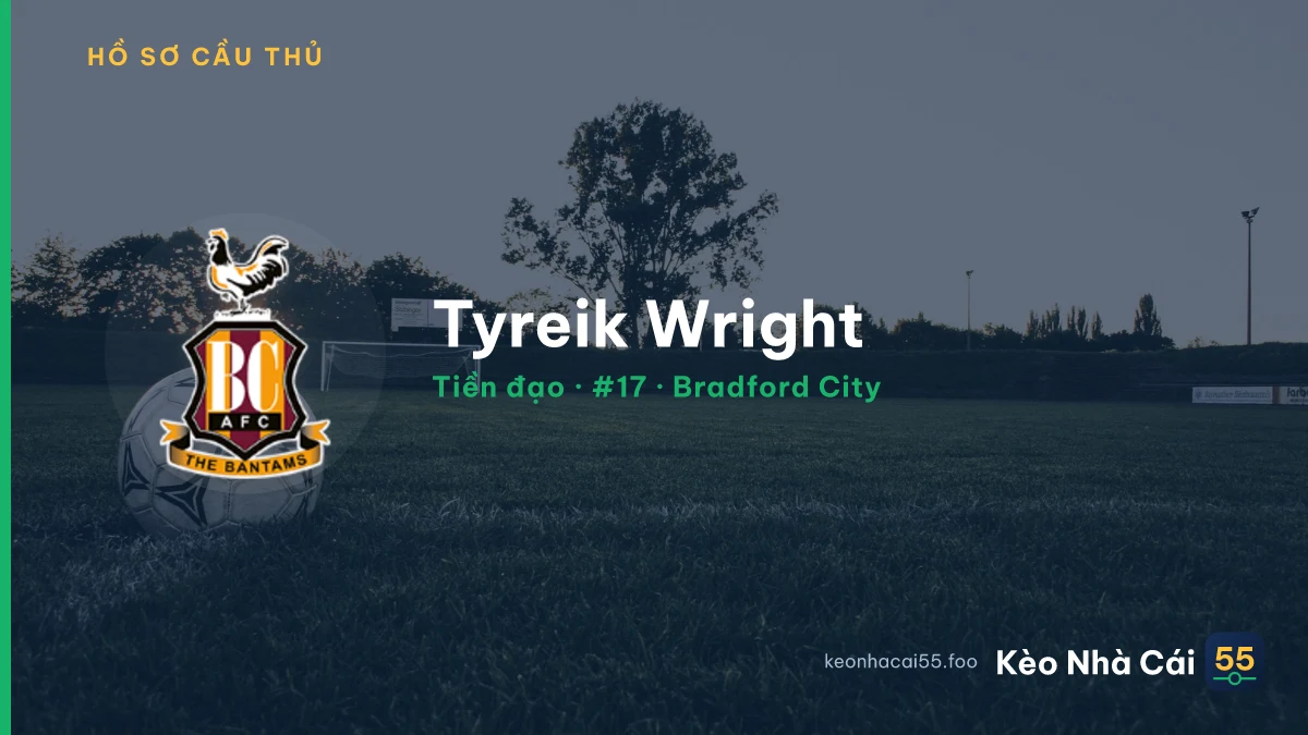 Tyreik Wright — Bradford City