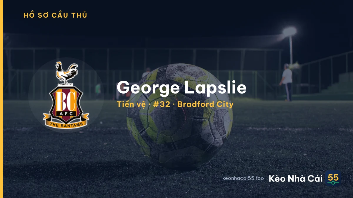 George Lapslie — Bradford City
