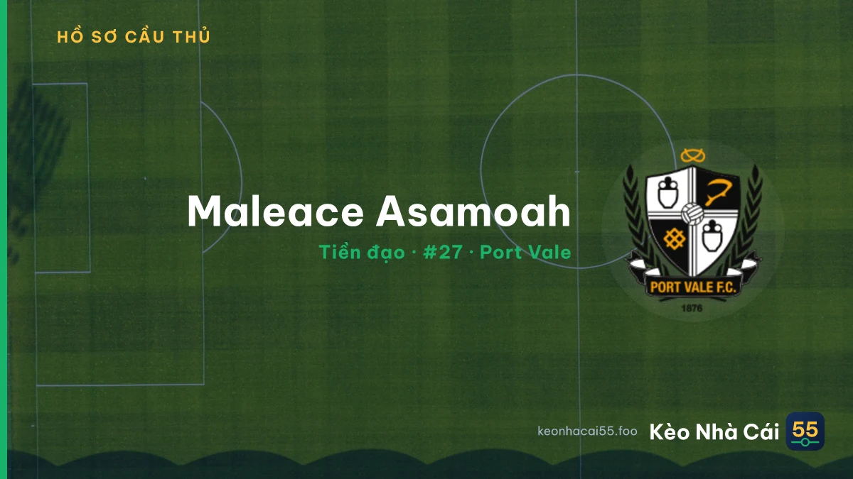 Maleace Asamoah — Port Vale