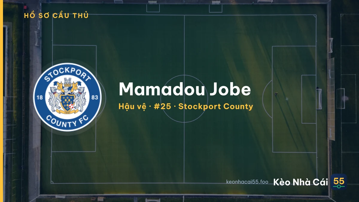 Mamadou Jobe — Stockport County