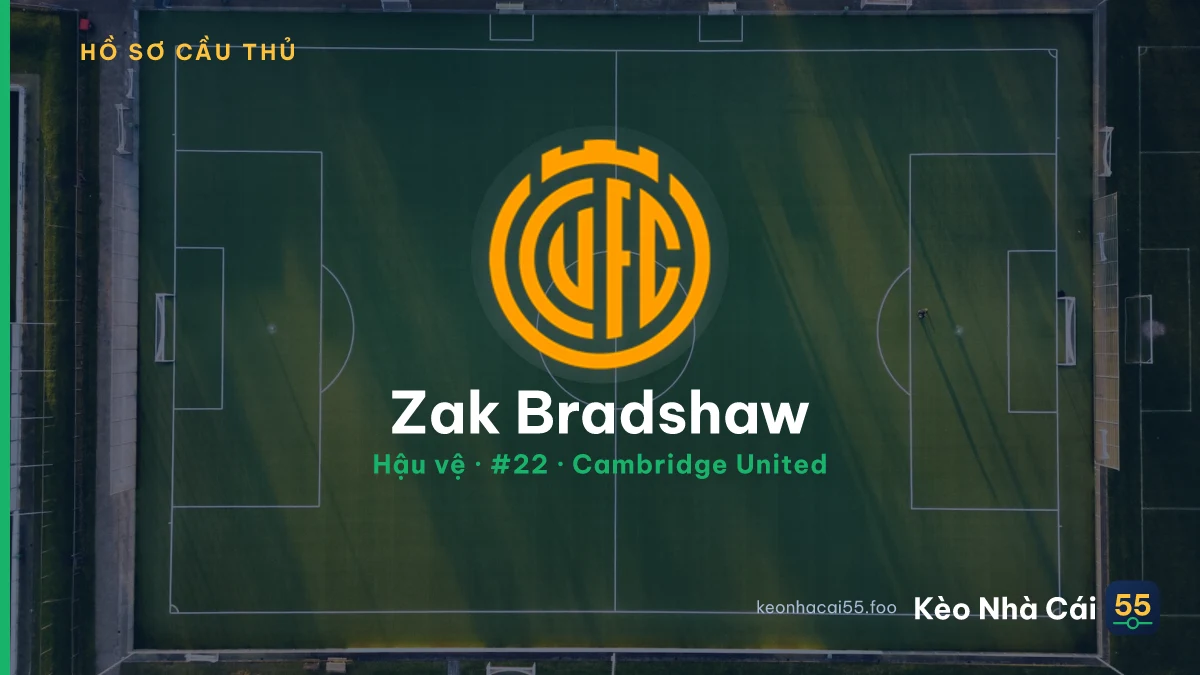 Zak Bradshaw — Cambridge United