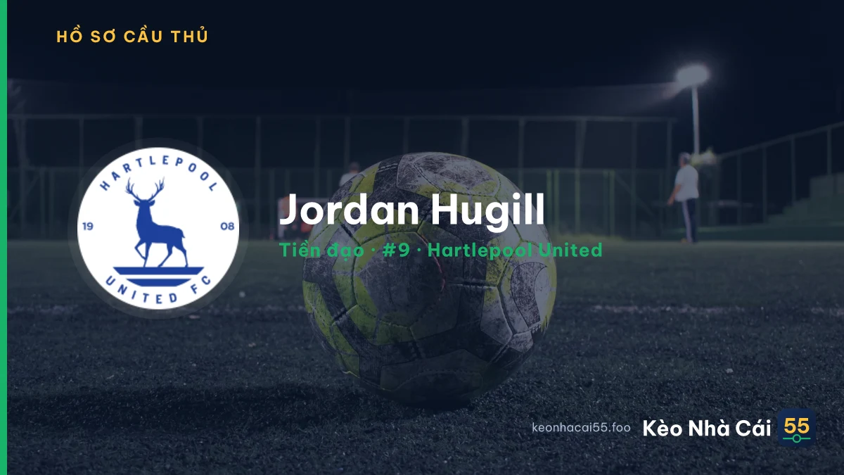 Jordan Hugill — Hartlepool United