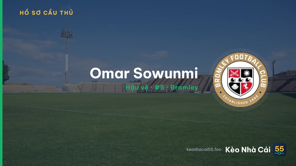 Omar Sowunmi — Bromley